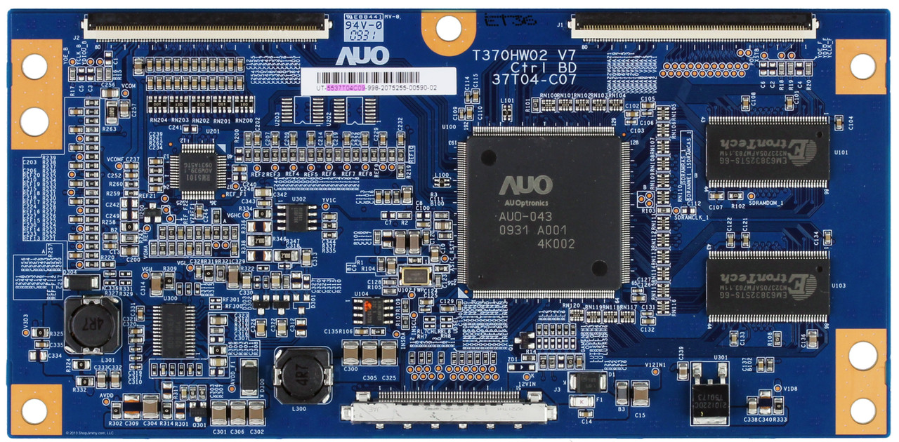 AUO 55.37T04.C09 (T370HW02 V7, 37T04-C07) T-Con Board