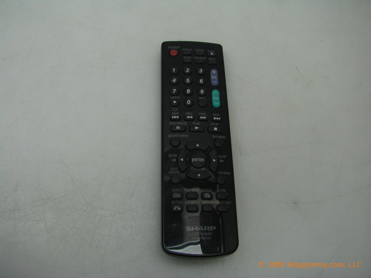 Sharp RRMCGA480WJSB Remote Control