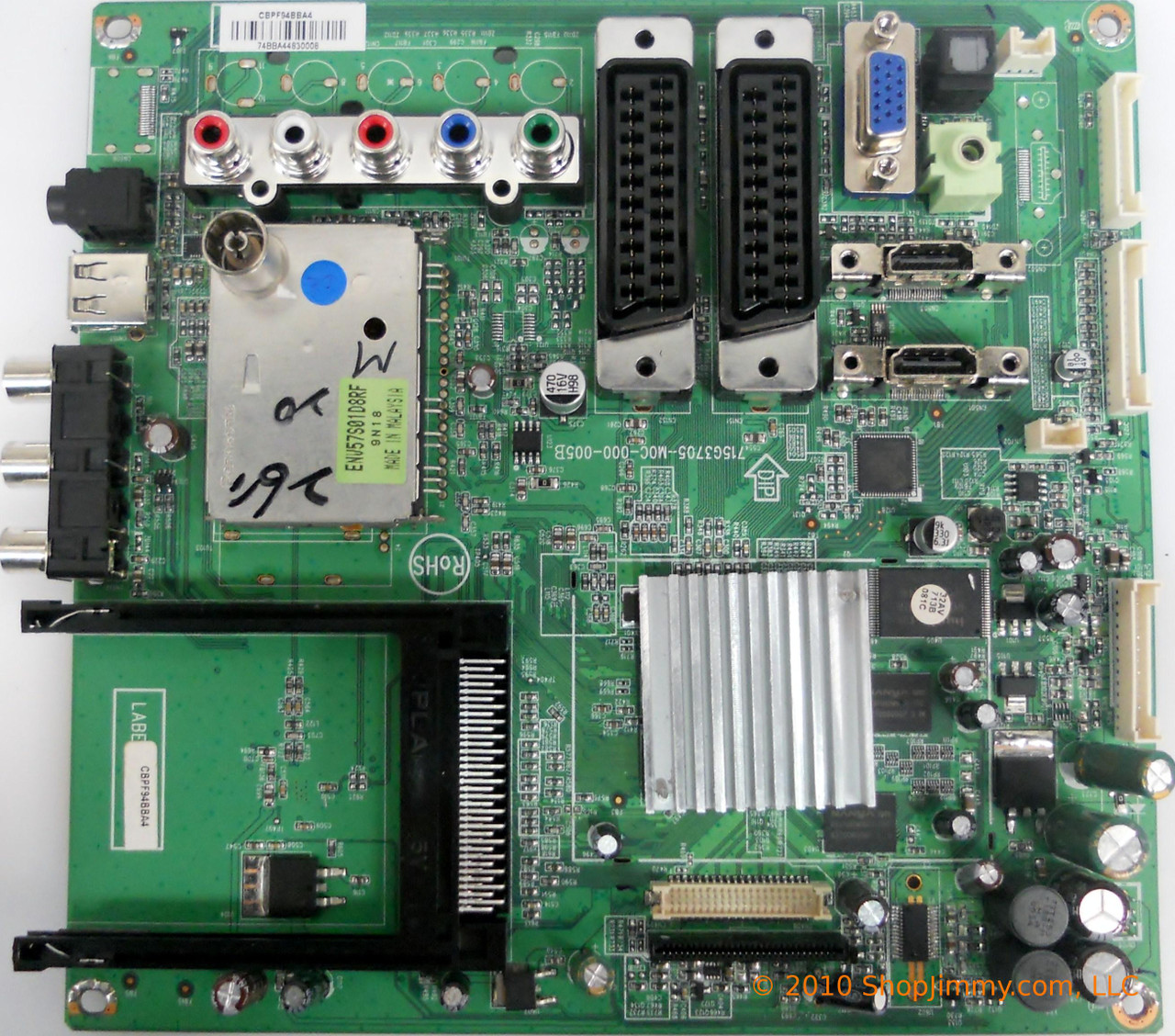 Toshiba CBPF94BBA4 Main Board for 26AV713B