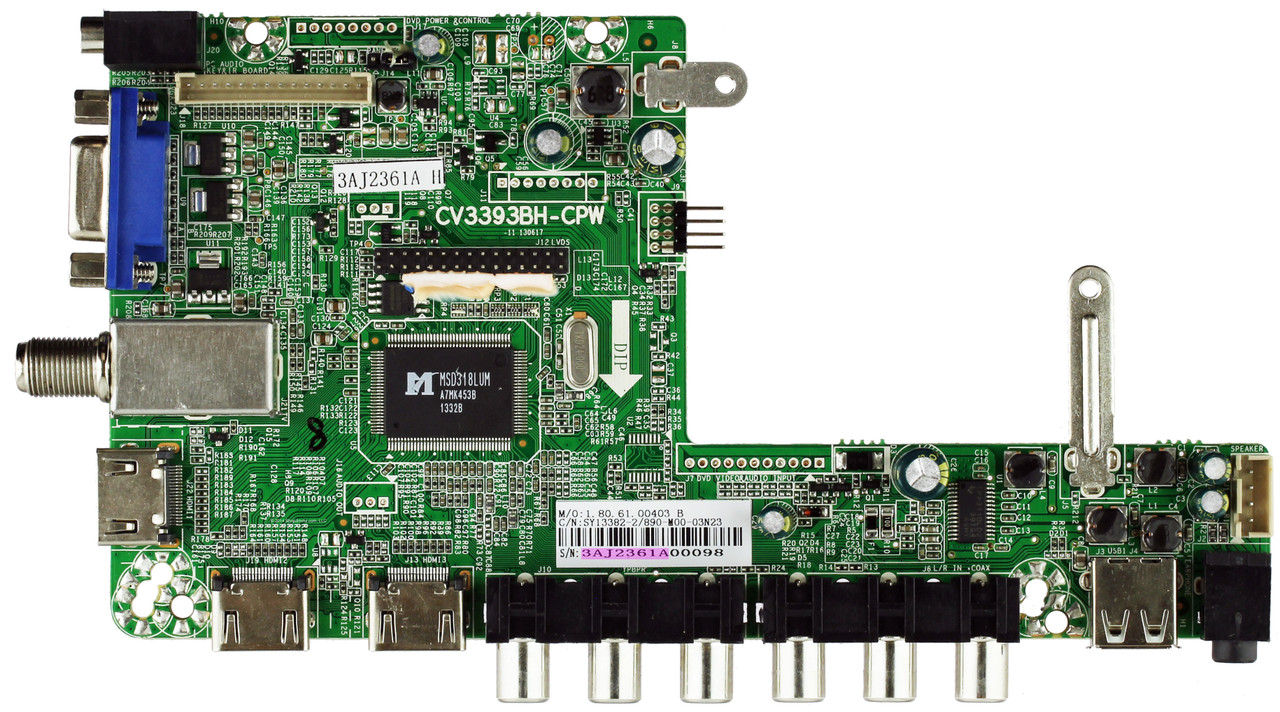 Seiki 3AJ2361A Main Board for SE40FY19 Version 1 (3AJ2361A H)