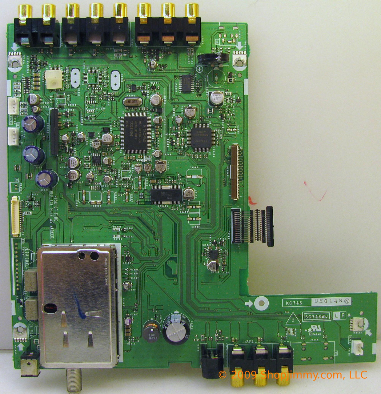 Sharp DUNTKC746DE01 (KC746, SC746WJ) Analog Unit