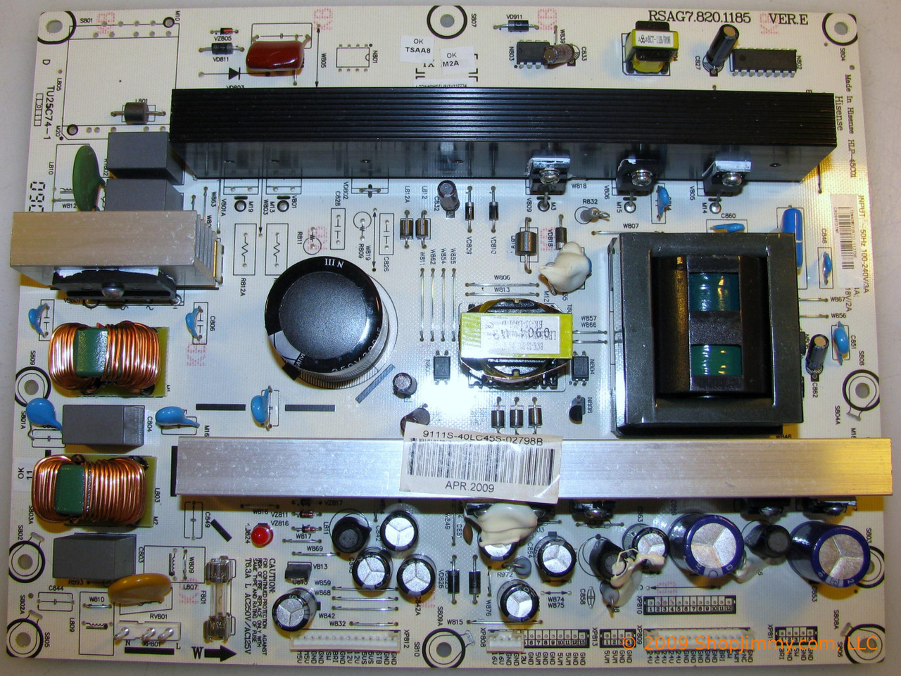 Proscan 117734 (RSAG7.820.1185) Power Supply for 40LC45S