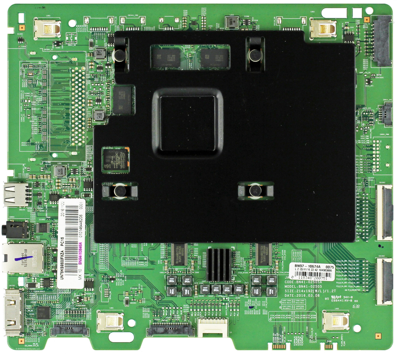 Samsung BN94-10846A Main Board for UN78KS9800FXZA (Version FA01)