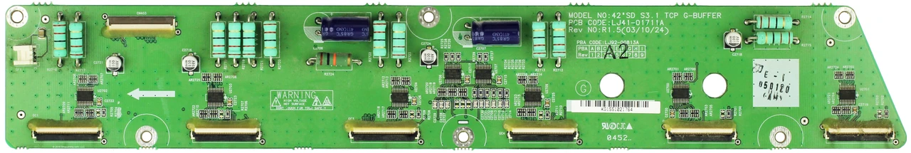 Samsung BN96-01215A (LJ92-00813A) G-Buffer Board