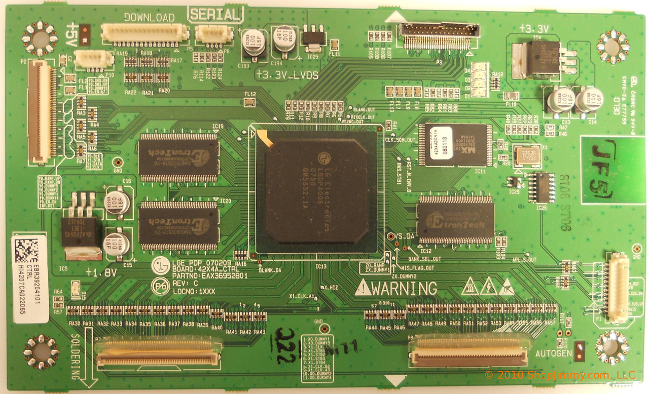 LG EBR39204101 (EAX36952801) Main Logic CTRL Board