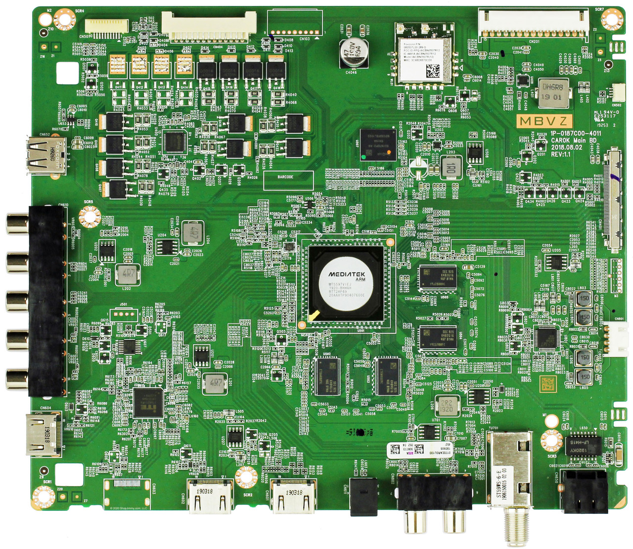 Vizio Y8388970A Main Board for M706-G3 (LFTRYTKV / LFTRYTKW Serial)