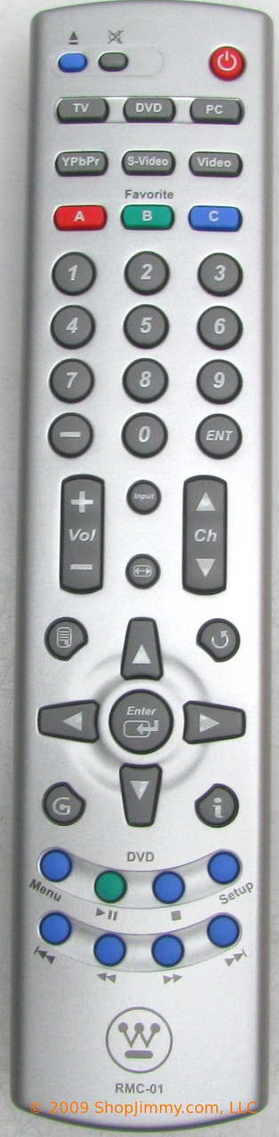 Westinghouse 5041811800 (RMC-01) Remote Control
