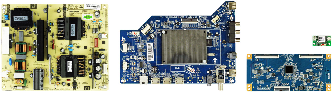 Element E4SFT5017 Complete TV Repair Parts Kit (H9190 Serial)