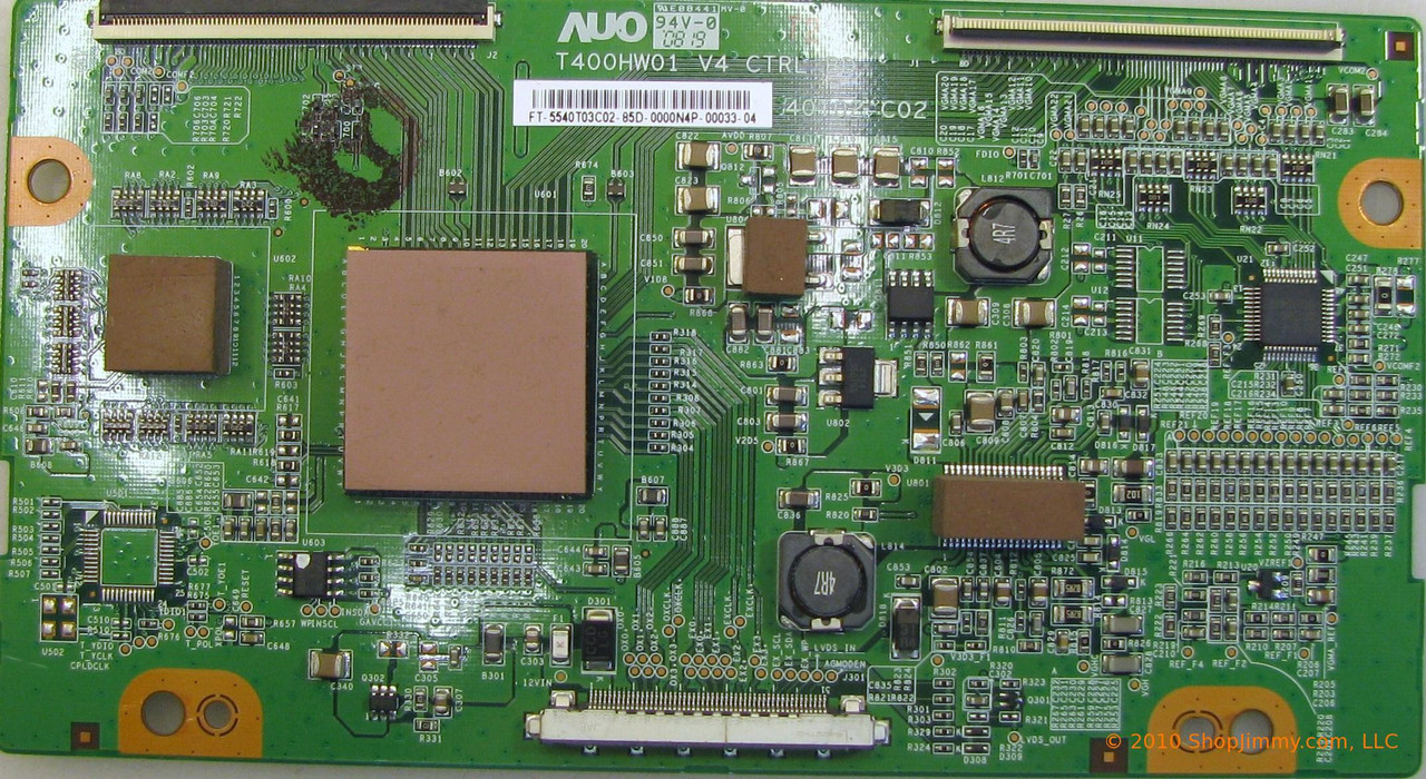 Proscan 55.40T03.C02 (T400HW01 V4) T-Con Board for 40LD45QC