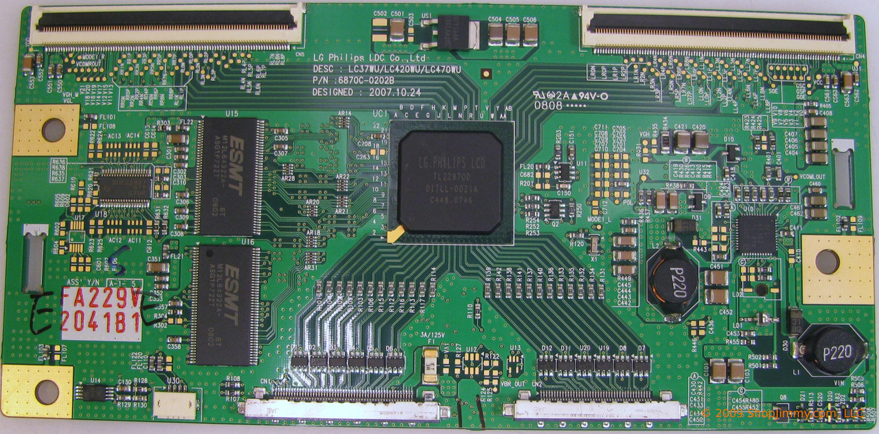 LG Philips 6871L-2041B (6870C-0202B) T-Con Board