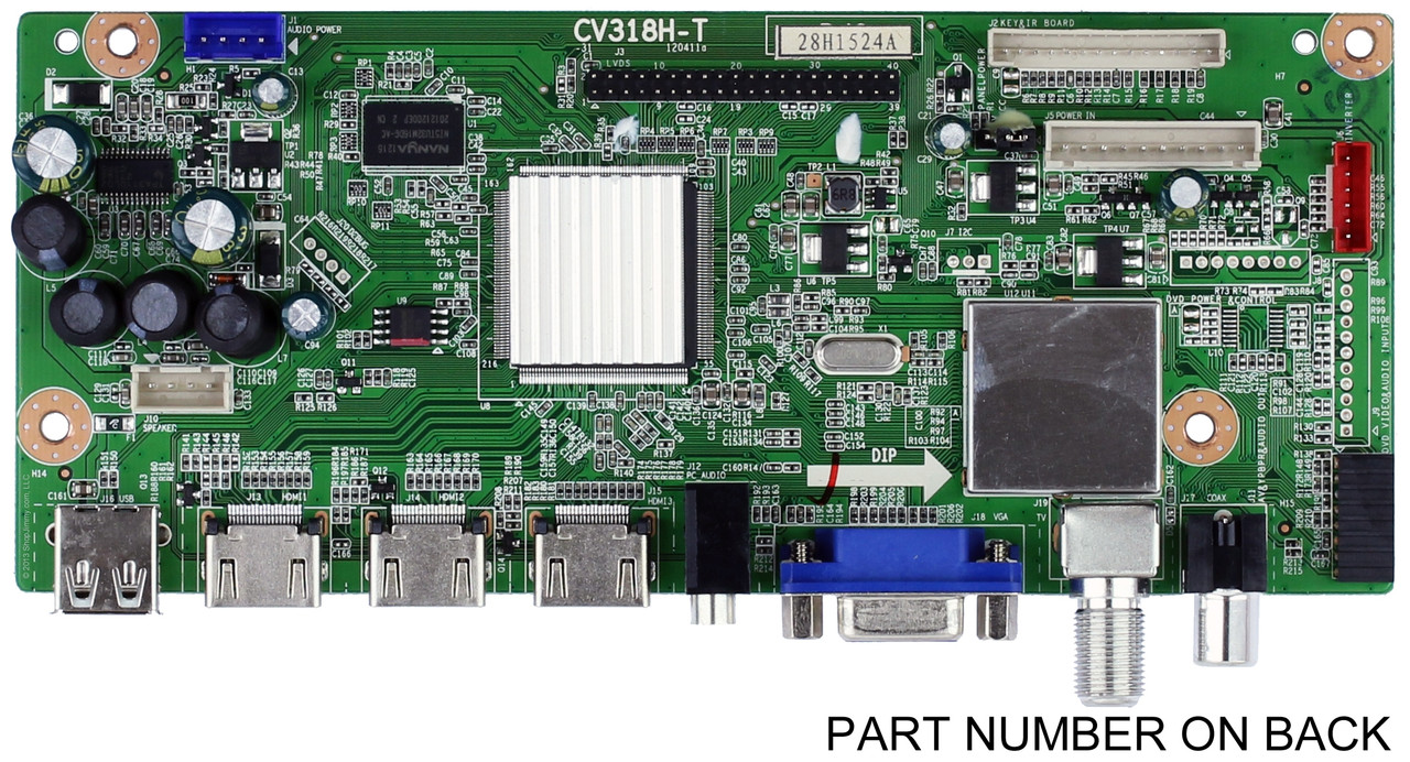 Seiki TI12401-1 Main Board for SC402GS
