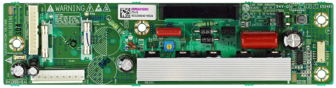 LG EBR54215301 (EAX43177601) ZSUS Board