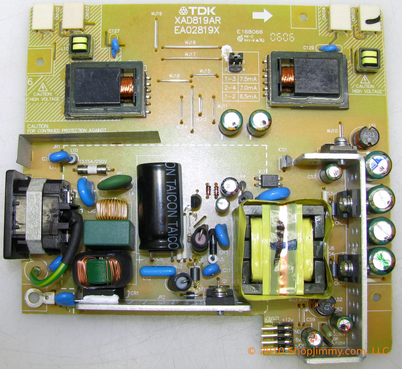 Acer XAD819AR (XAD819AR) Power Supply / Backlight Inverter