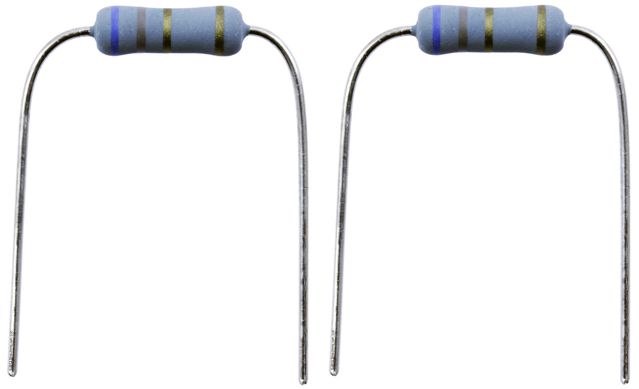 NTE Electronics 1W 6.8 OHM (2 Pack)