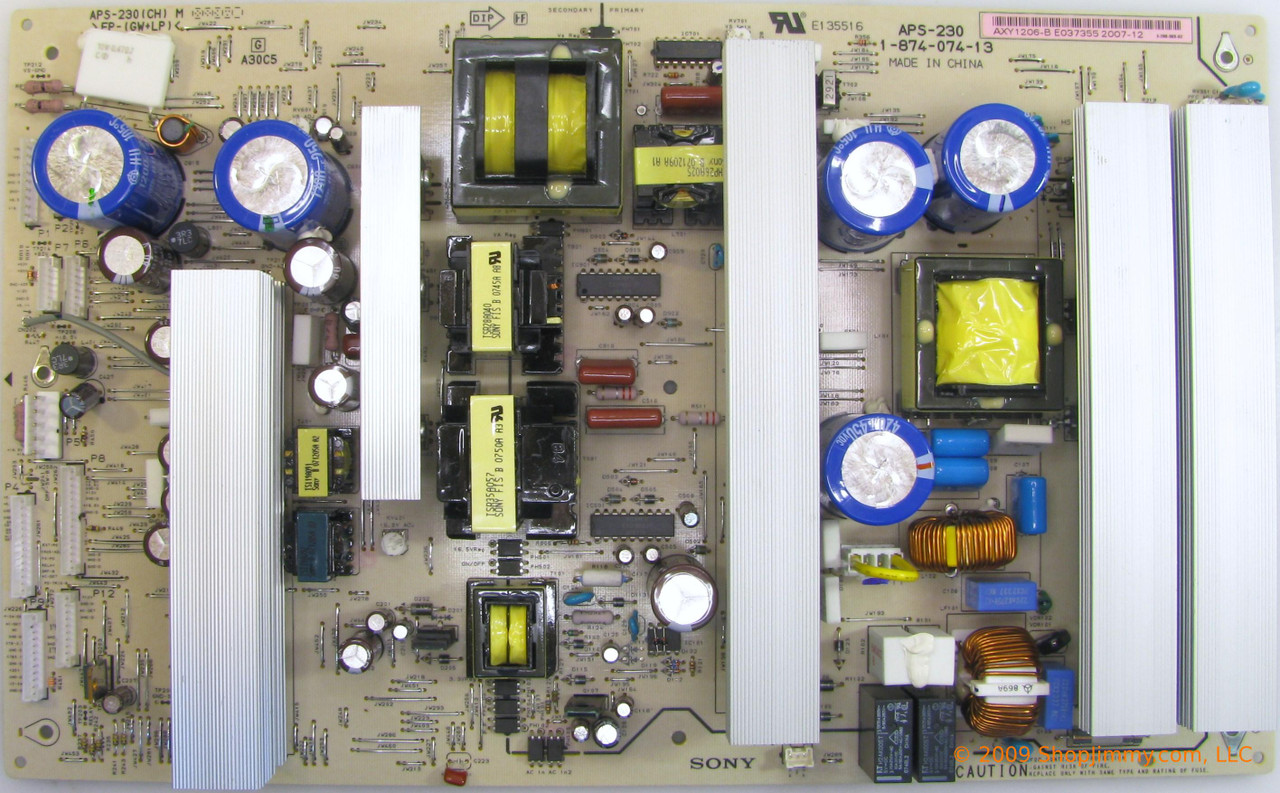 Pioneer AXY1206 (1-874-074-13, APS-230) Power Supply