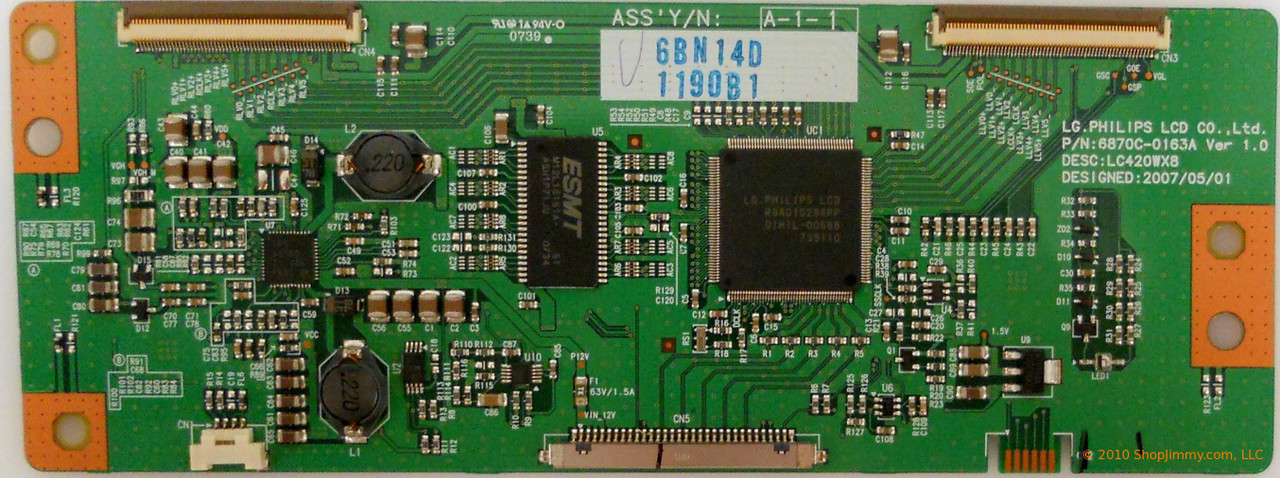 Philips 6871L-1190B T-Con Board for 42PFL5522D/05