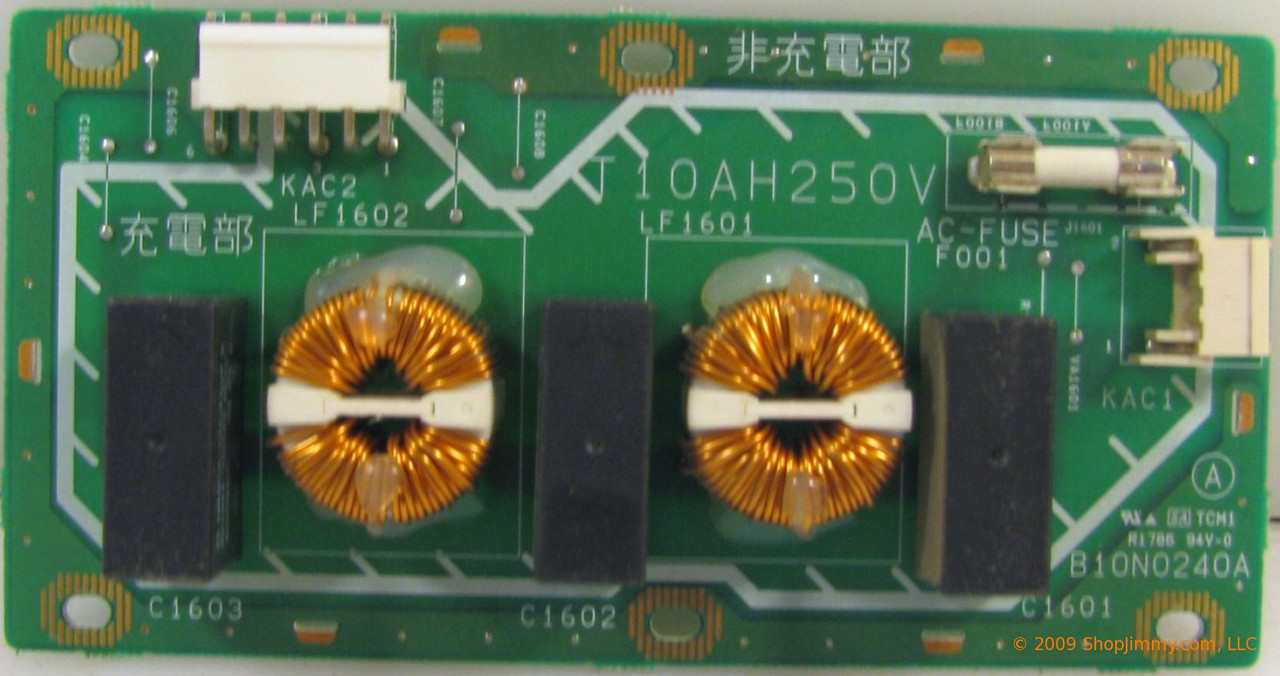 Sanyo B10N0240A Filter Board for PDP42H1AN