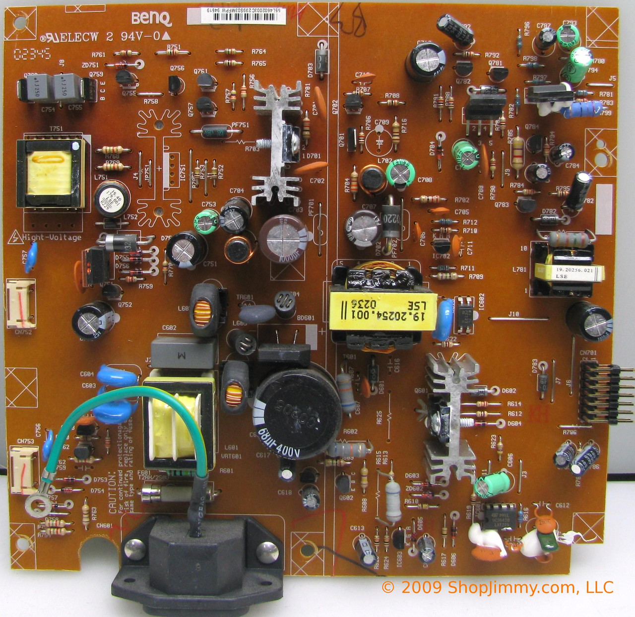 BenQ 55.L4602.003C Power Supply Backlight Inverter for FP557