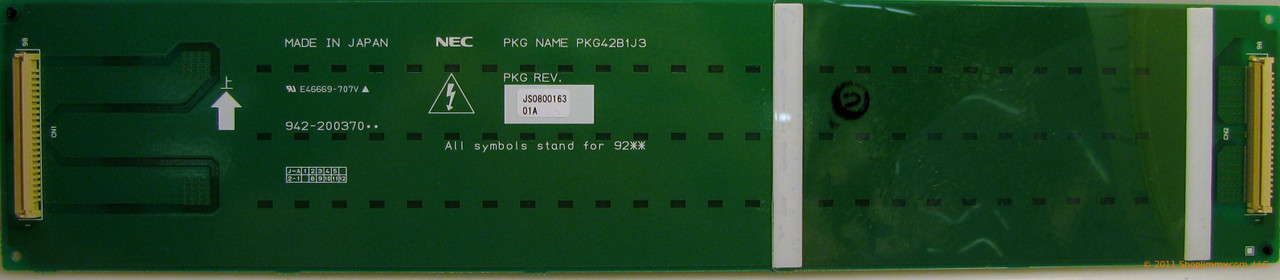 NEC PKG42B1J3 (942-200370) Dual Tuner Board