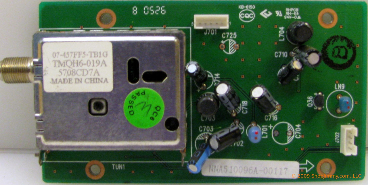 RCA NNA510096A-T (40-D32V6N-MAD2X) Tuner Board