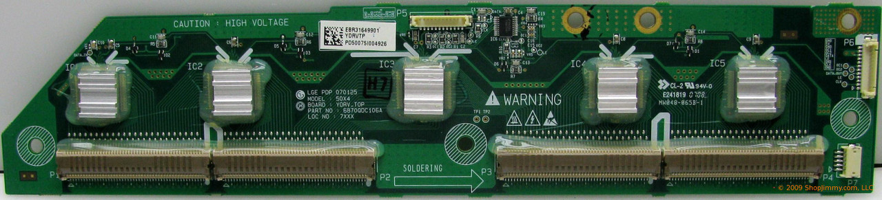LG EBR31649901 (6870QDC006A, 6870QDC106A) YDRVTP