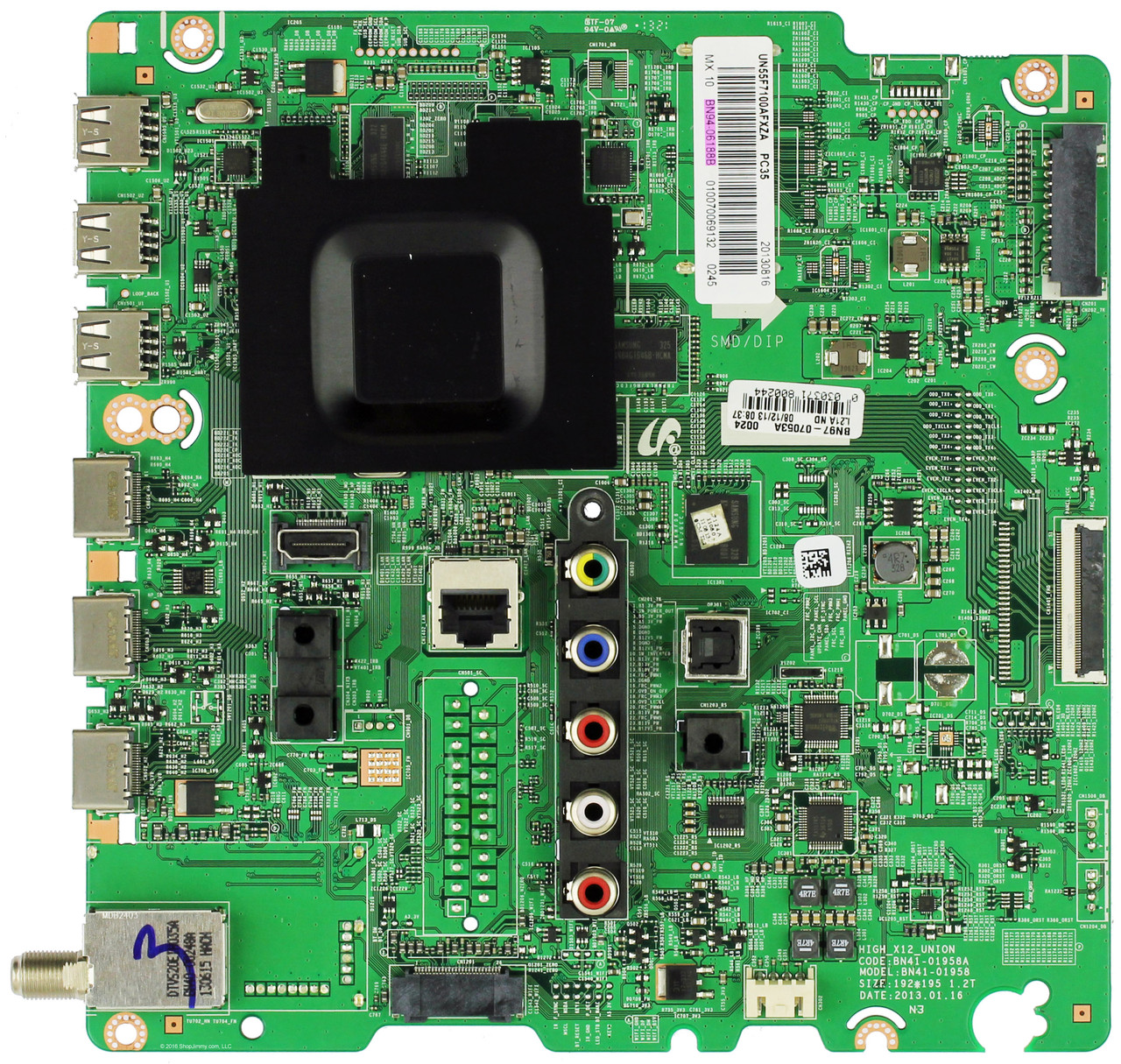 Samsung BN94-06188B Main Board for UN55F7100AFXZA