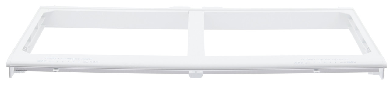 Whirlpool Refrigerator WPW10329866|WPW10326469 Crisper Cover Frame Assembly