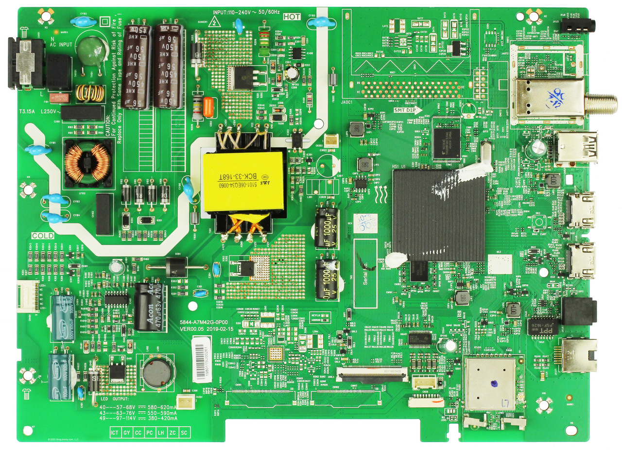 Skyworth Main Board for 40E20300