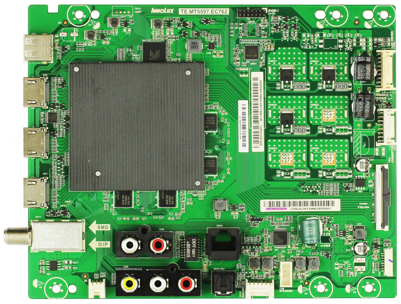 Vizio 6M03A0000Q00J Main Board for V405-G9 (LINIYANV Serial)
