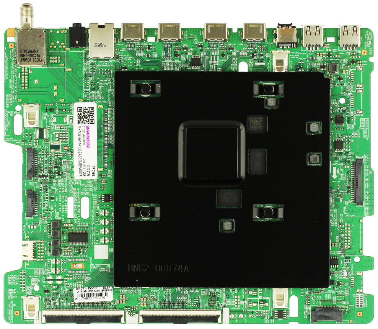 Samsung BN94-14136Z Main Board for QN55Q6DRAFXZA QN55Q60RAFXZA (Version CA03)