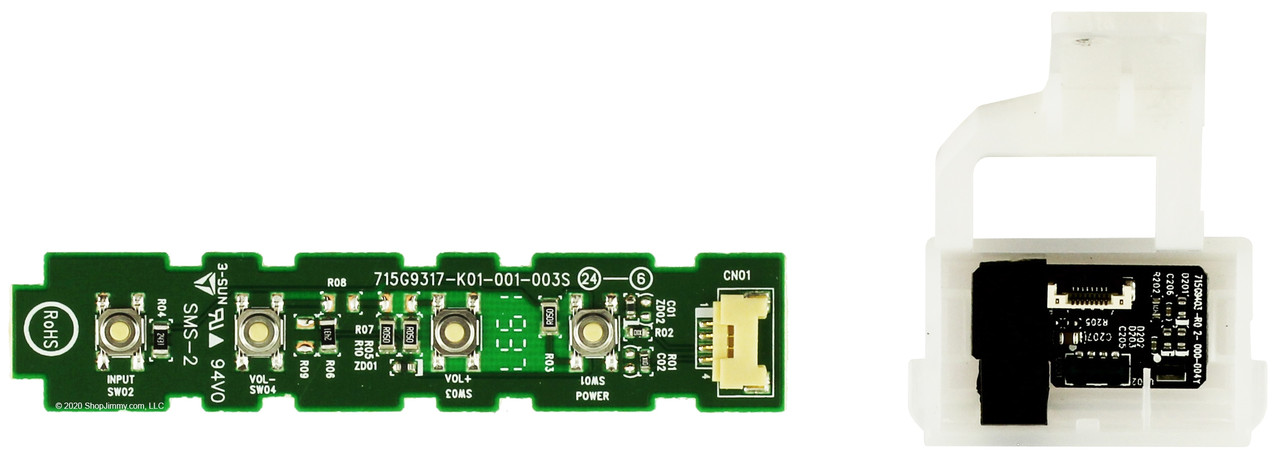 Vizio KEPFHAA3 Keyboard Controller and IRPFHAC8 IR Sensor