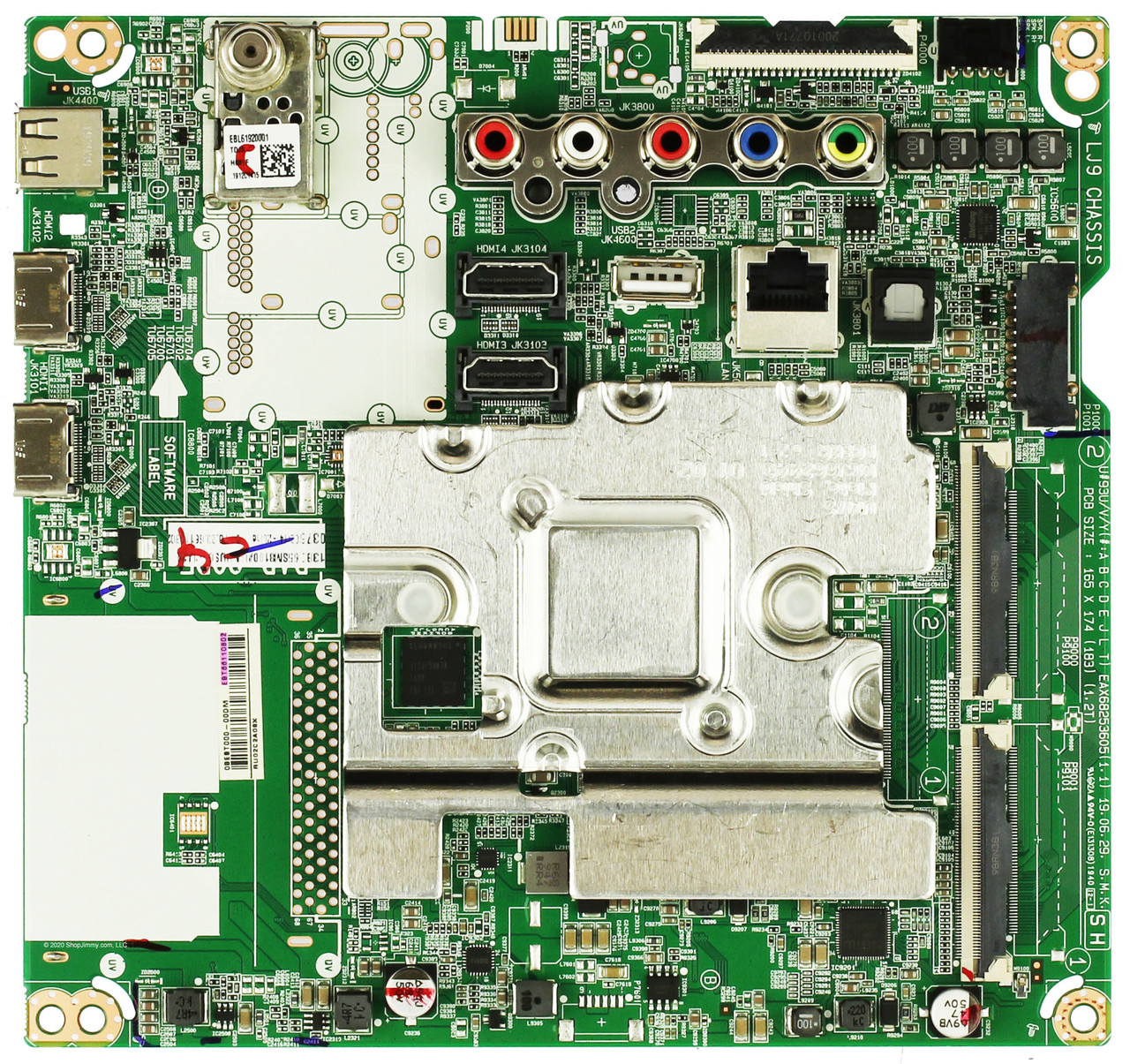 LG EBT66110802 Main Board for 65SM8100AUA.BUSGLOR