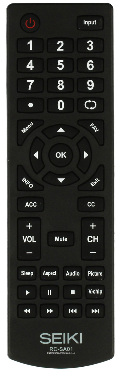Seiki RC-SA01 Remote Control SC-39HS950--NEW