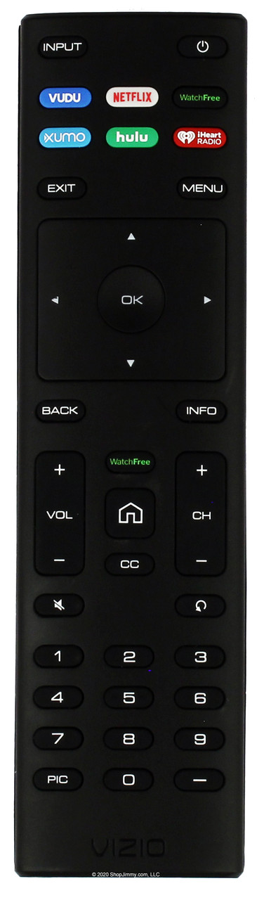Vizio XRT136R-00111201000 Remote Control--OPEN BAG