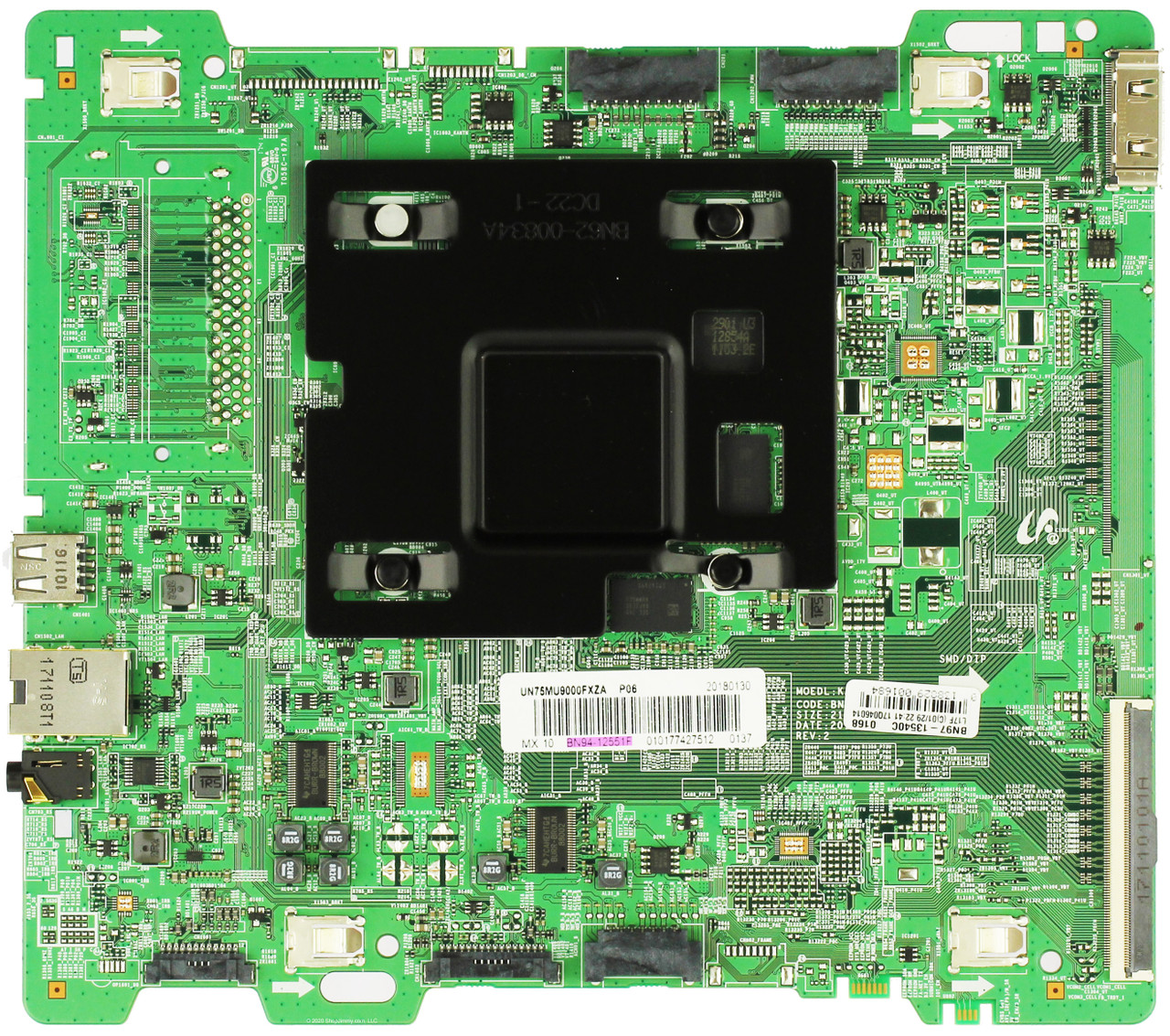 Samsung BN94-12551F Main Board for UN75MU9000FXZA (Version FB03)