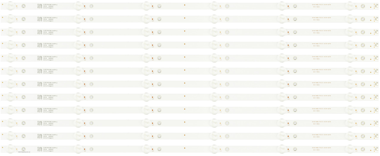 ONN M08-TP65030-0601N-4270A LED Backlight Strips (12) ONA65UB19E07