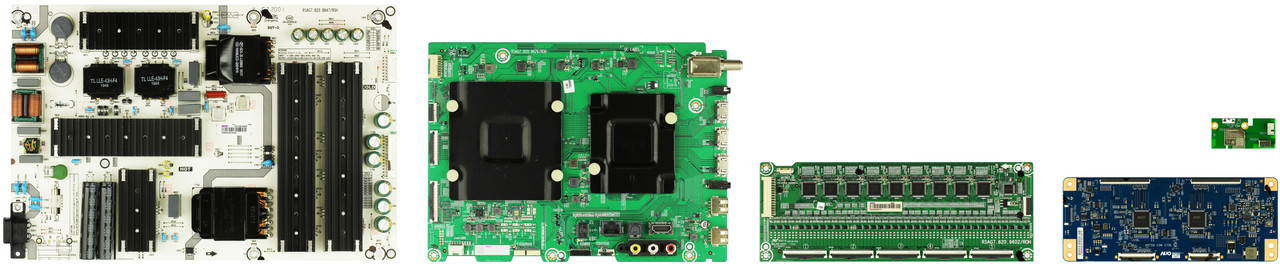 ハイセンス 55U8FG 基板、配線セット Hisense 55H9G Complete LED TV Repair Parts Kit VERSION 1 (SEE NOTE)