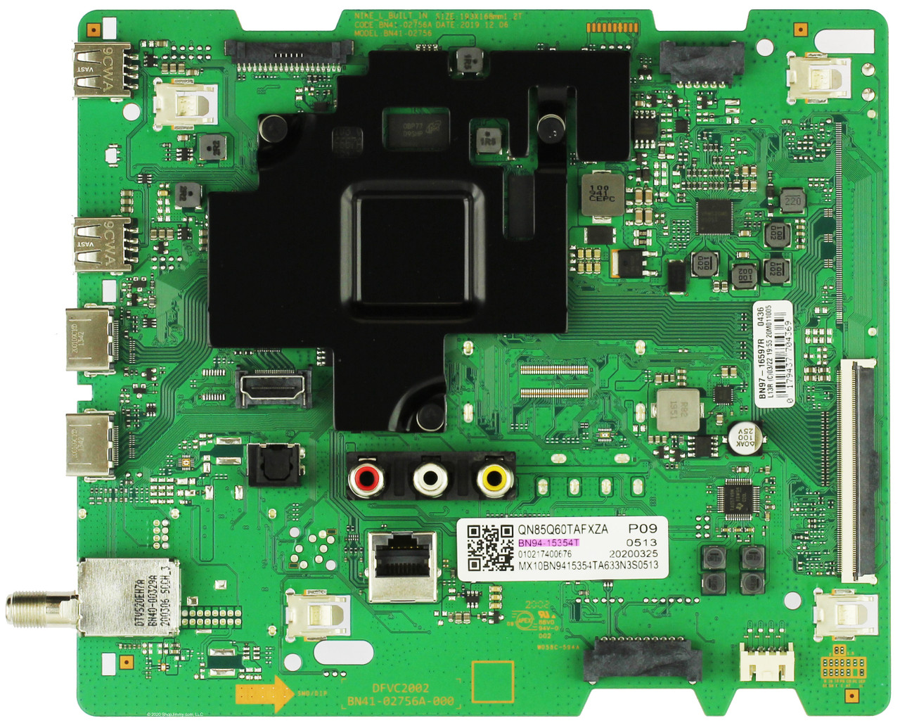 Samsung BN94-15354T Main Board for QN85Q60TAFXZA  (FA01 Version)
