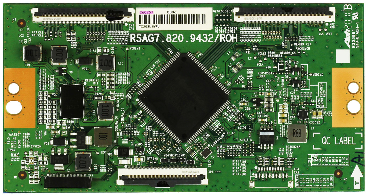 Hisense 260257 T-Con Board