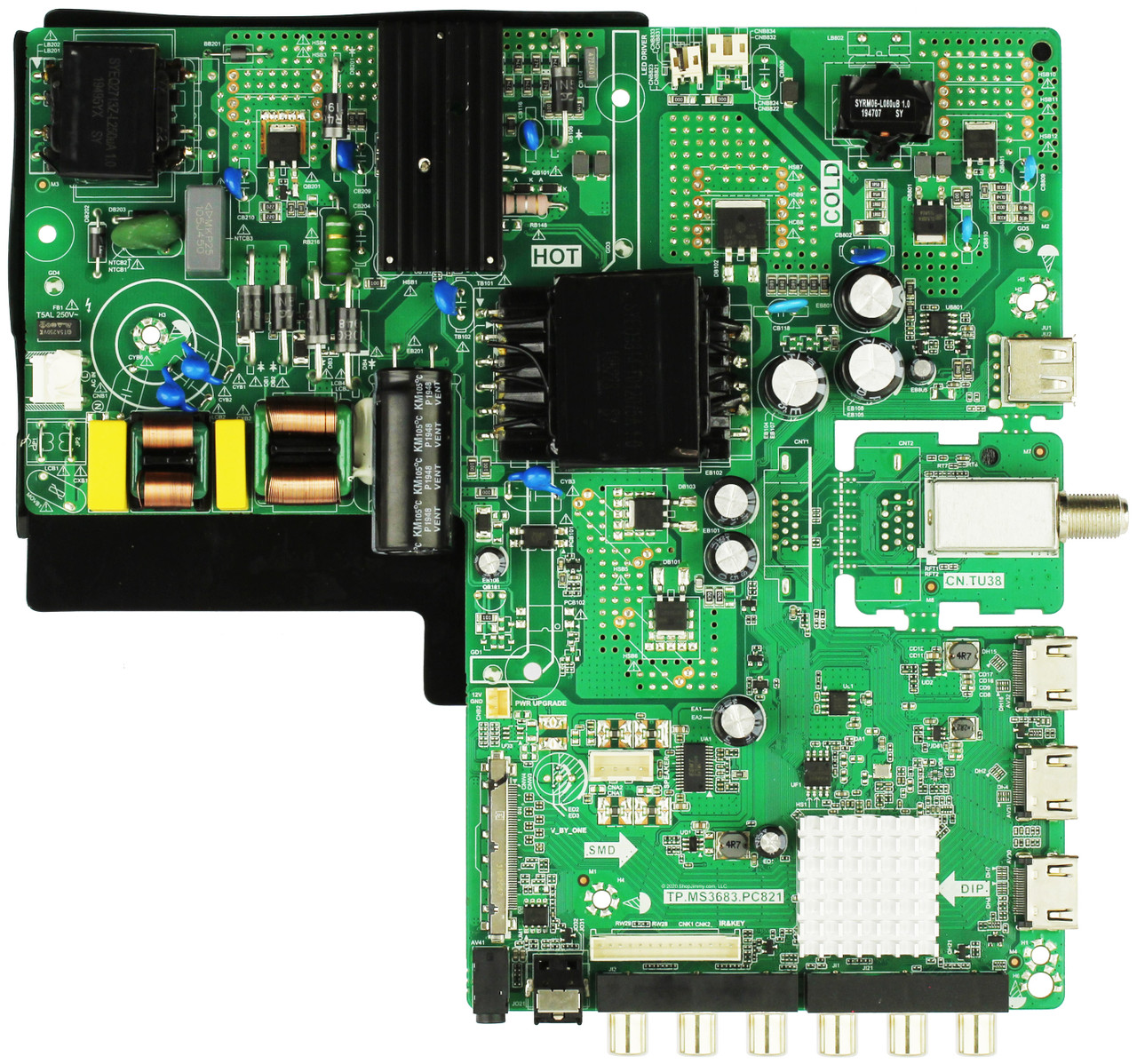 Sceptre Main Board / Power Supply for Sceptre N55 POTV83BB