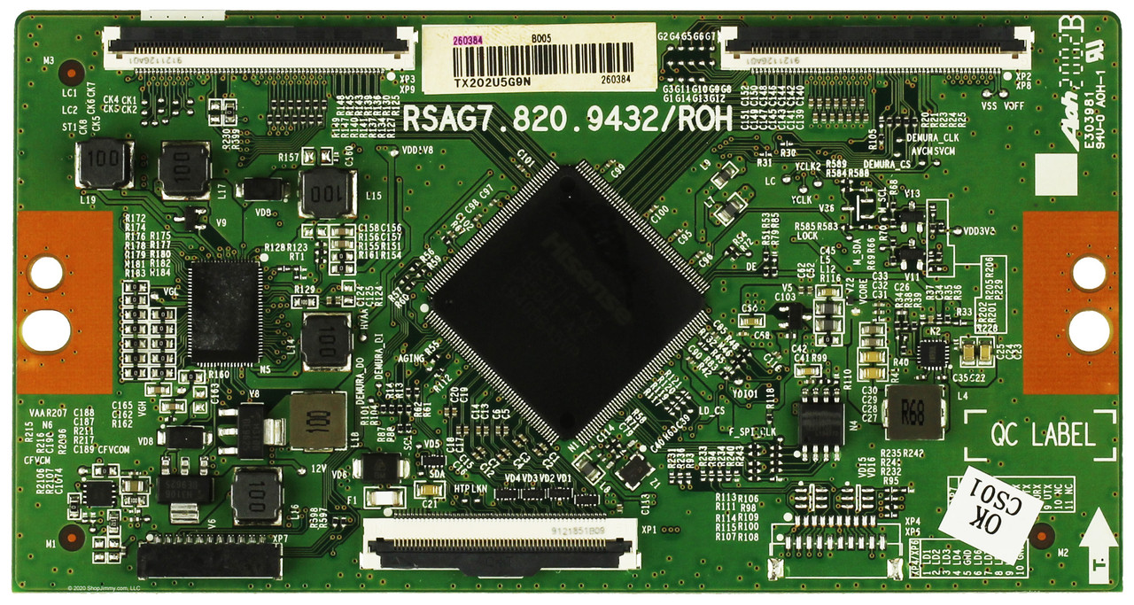 Hisense 260384 T-Con Board