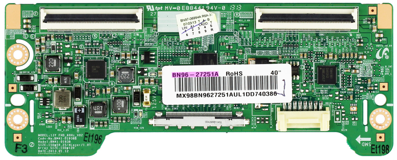 Samsung BN96-27251A (BN97-06994A, BN41-01938B) T-Con Board