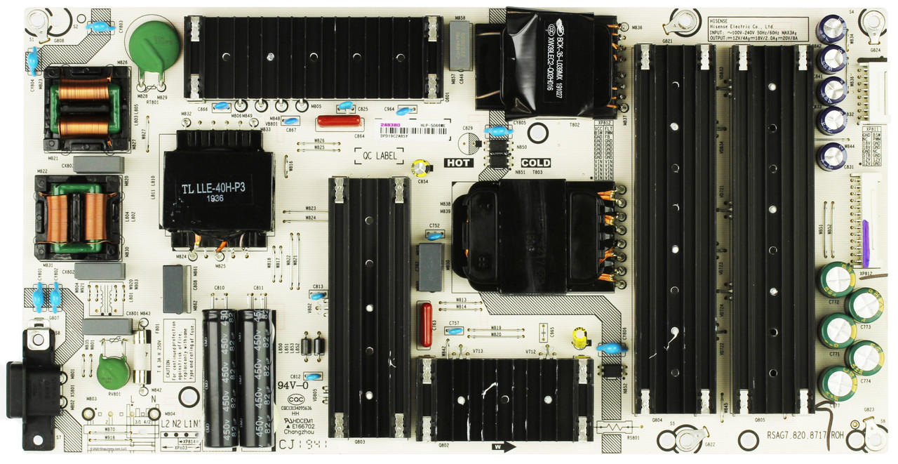 Hisense 248380 Power Supply / LED Driver Board