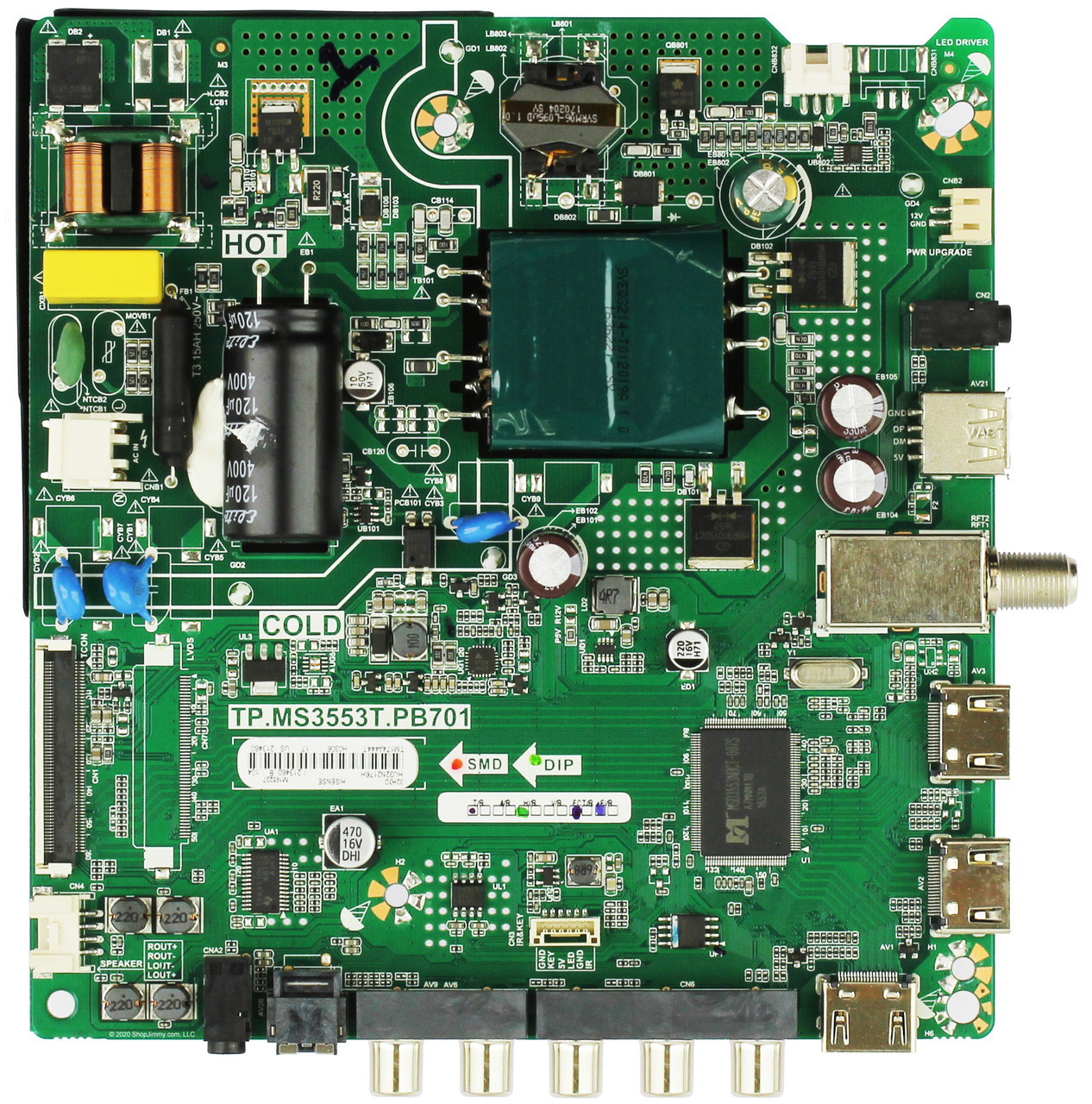 Hisense 213974 213460 Main Board / Power Supply 32H3D