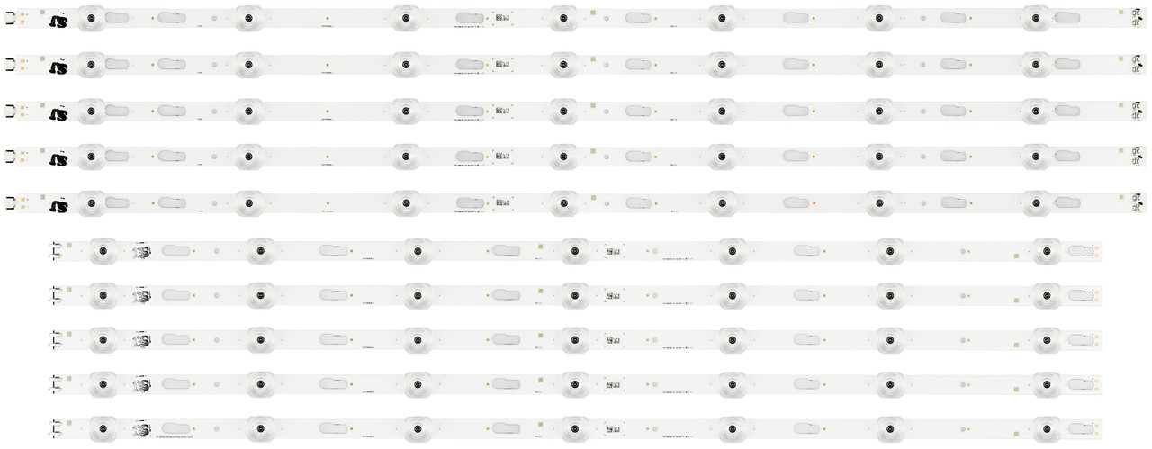 Samsung LED Backlight Bars/Strips (10) UN70TU700DF UN70TU7000F UN70TU7000B