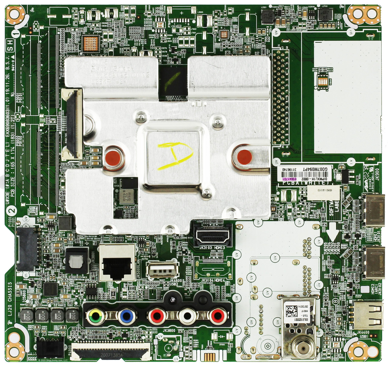 LG EBU65841701 Main Board for 50UN7300AUD.AUSJLJM AUSULJM SEE NOTE