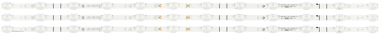 TCL 4C-LB4312-YH03J 4C-LB4312-YH04J LED Backlight Strips 43S525 (3) NEW