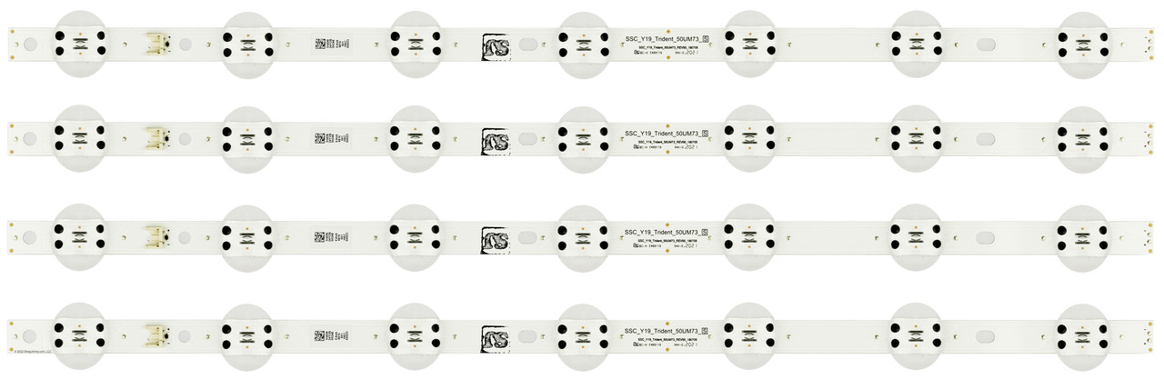LG EAV64816501 LED Backlight Strips (4) 50UN7300PUF 50UN7300PUF 50UN7000PUC NEW