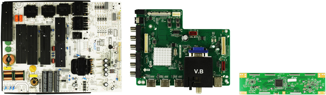 Sceptre D6TV83AB Complete LED TV Repair Parts Kit (Many versions --See Note)