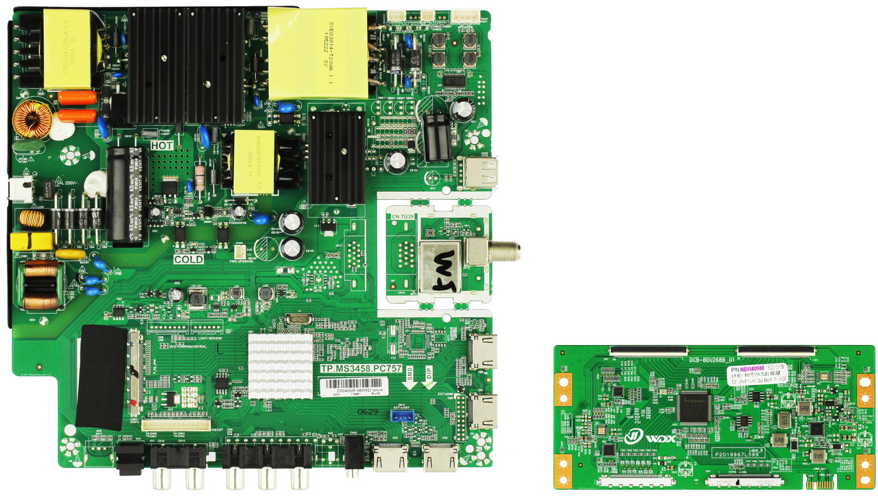 RCA RTU5540-B TV Repair Parts Kit Version 9 (SEE NOTE)